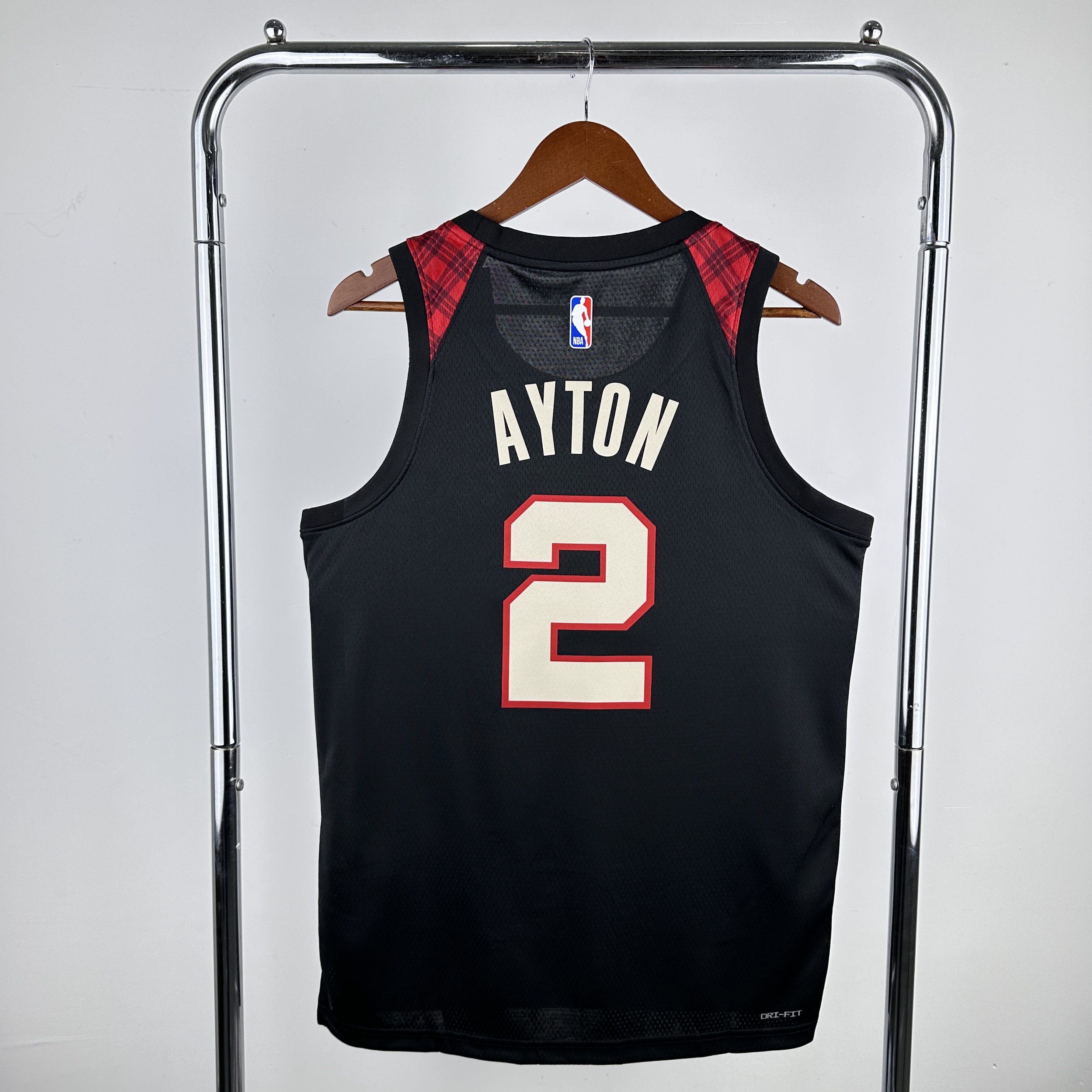 Men Portland Trail Blazers #2 Ayton Black City Edition Nike 2024 NBA Jersey->minnesota timberwolves->NBA Jersey